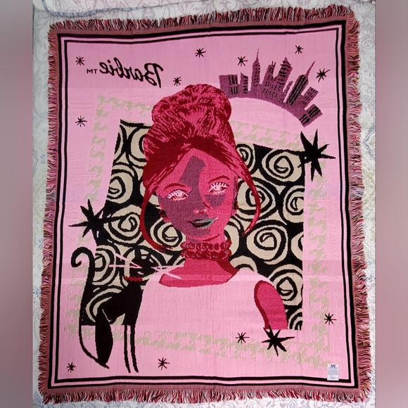 90s, Barbie In The City Throw Blanket. New in package. - Picture 14 of 16